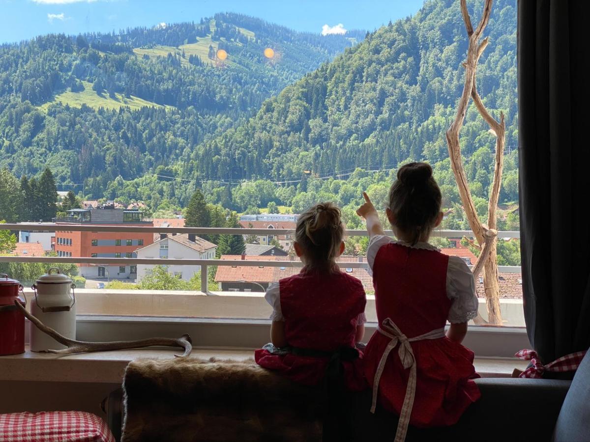 Hoch3 Ferienwohnung Immenstadt im Allgäu Buitenkant foto